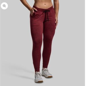 Born Primitive Women's Burgundy Jogger Pants